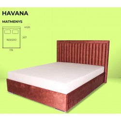 Miegamojo lova  HAVANA