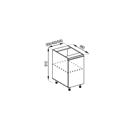 Pastatoma spintelė SOFI H30