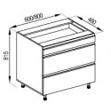 Pastatoma spintelė SOFI H80 3Š (1+2)