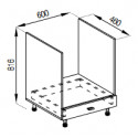 Pastatoma spintelė SOFI H60PL orkaitei