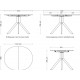 Stalas ARGON LOFT 